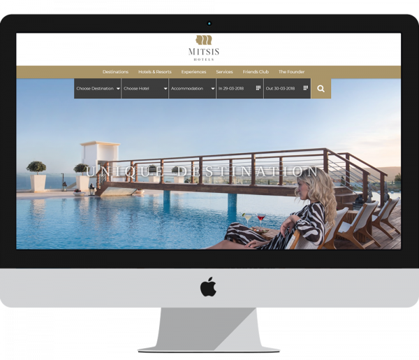 Mitsis Landing Page