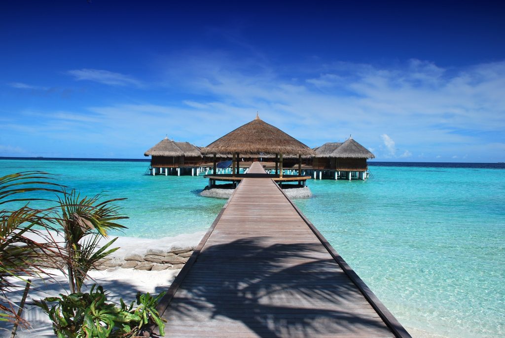 exotic hotel sea